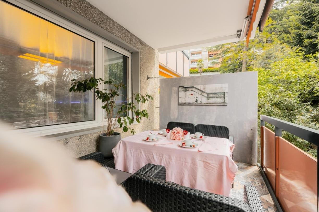 Lake Apartment 4 Bissone Dış mekan fotoğraf