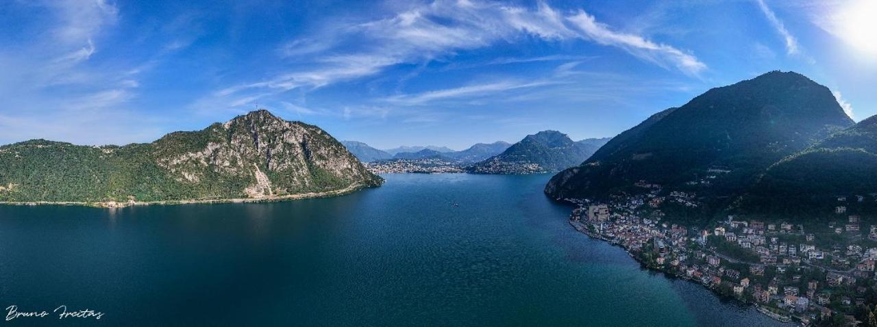 Lake Apartment 4 Bissone Dış mekan fotoğraf