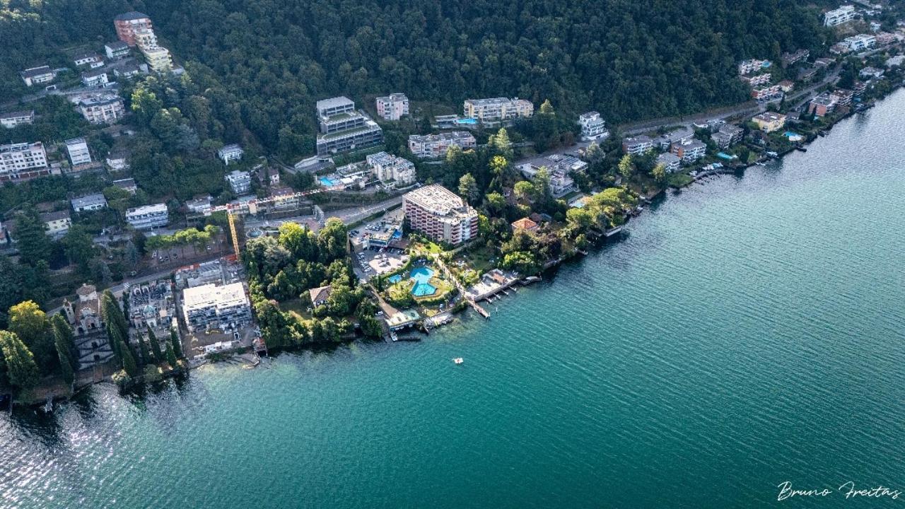 Lake Apartment 4 Bissone Dış mekan fotoğraf